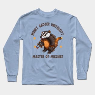 Honey Badger University Masters Of Mischief Long Sleeve T-Shirt